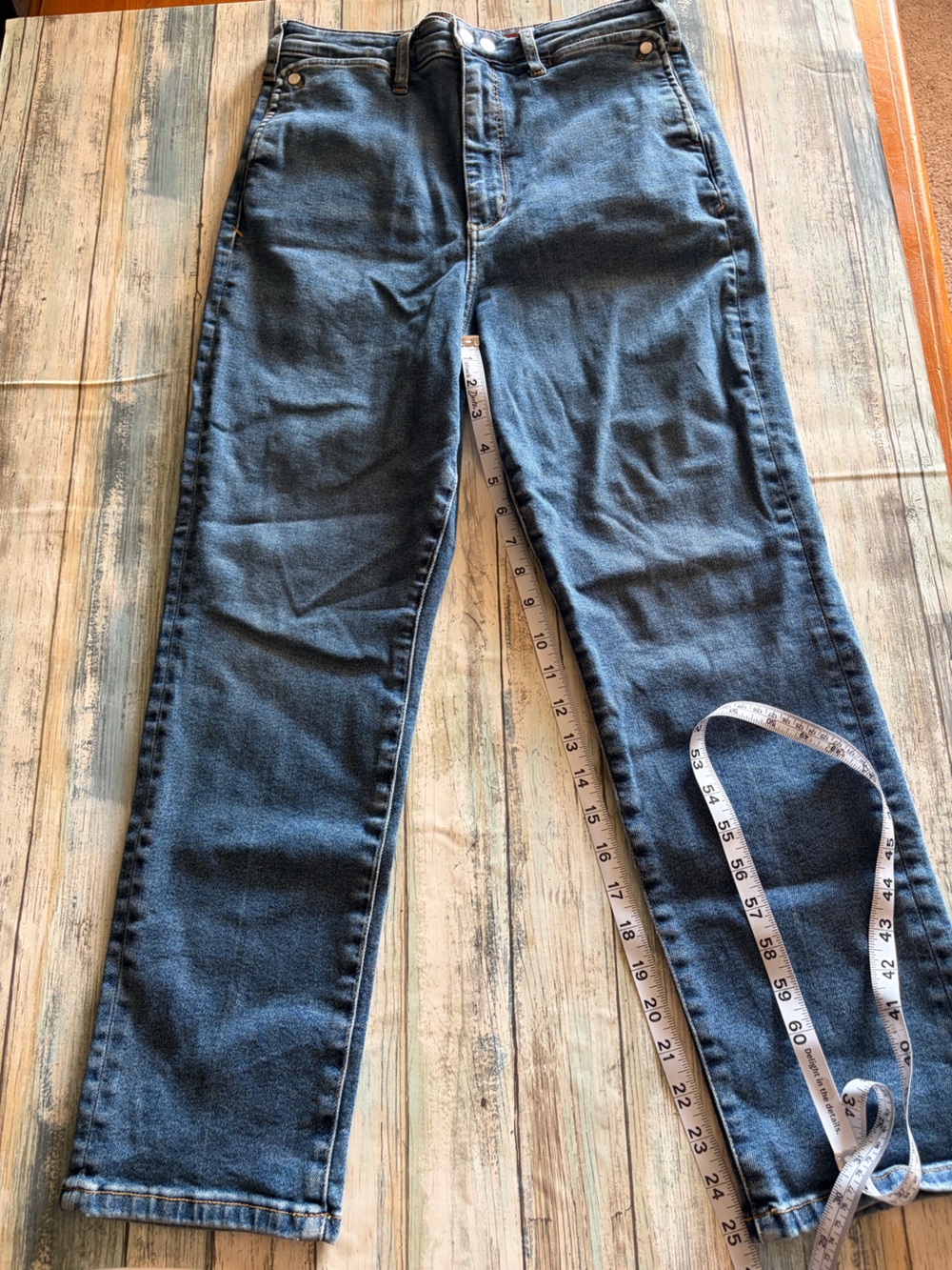 Anthropologie Pilcro Slim High Rise Cigarette Jeans Size 30 - Picture 6 of 11